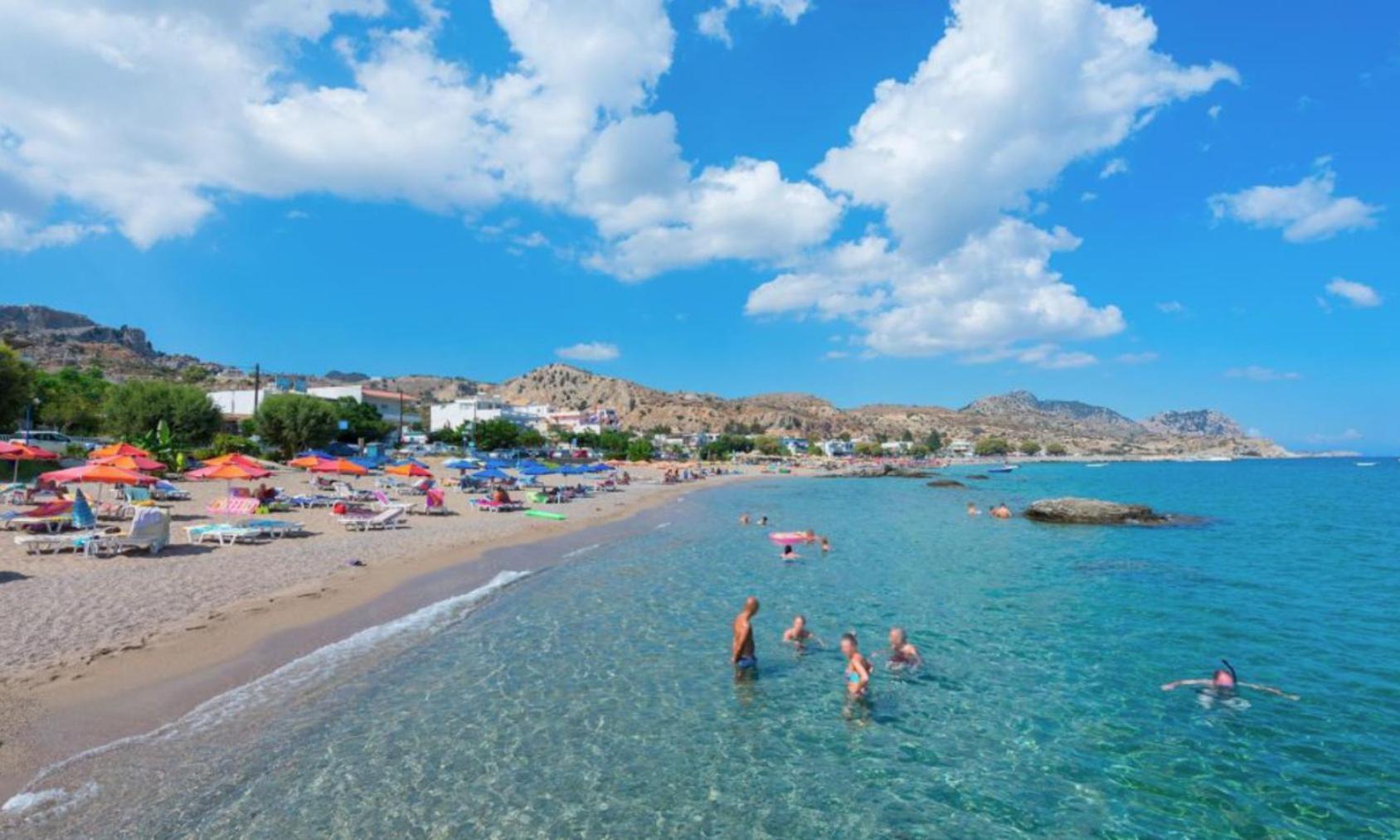 Thalassia Avra Stegna Beach Archangelos  Exteriör bild